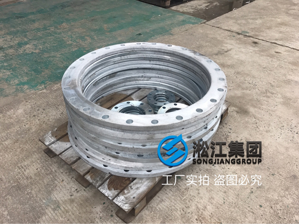 【案例】東莞自來水公司飲用水管道改造用DN800橡膠接頭 熱鍍鋅法蘭