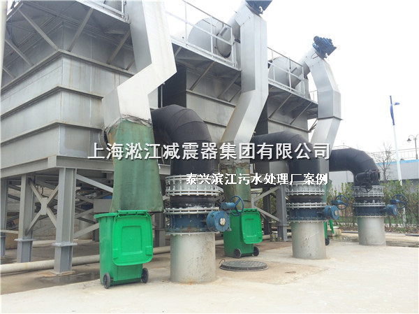 泰興橡膠接頭，污水處理廠橡膠接頭，泰興污水處理廠橡膠接頭