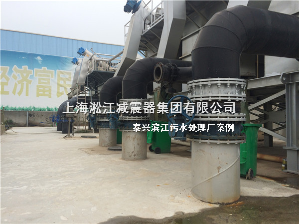 泰興橡膠接頭，污水處理廠橡膠接頭，泰興污水處理廠橡膠接頭